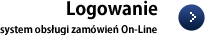 Logowanie system obsługi zamówień On-Line